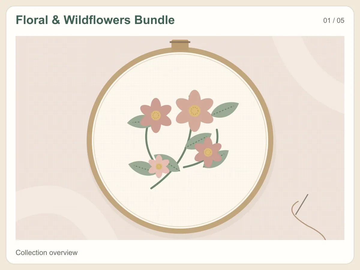 Floral & Wildflowers Bundle — collection preview 1 of 5